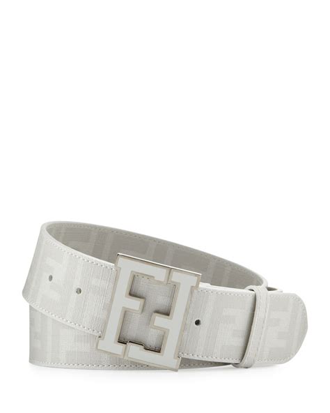 fendi white belt|fendi belt on sale.